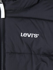 Levi's® Black Core Logo Puffer Coat - Image 6 of 8