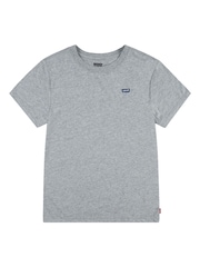 Levi's® Dark Blue Batwing Chest Logo Short Sleeve T-Shirt - Image 1 of 4
