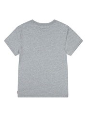 Levi's® Dark Blue Batwing Chest Logo Short Sleeve T-Shirt - Image 2 of 4