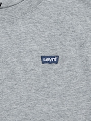 Levi's® Dark Blue Batwing Chest Logo Short Sleeve T-Shirt - Image 4 of 4