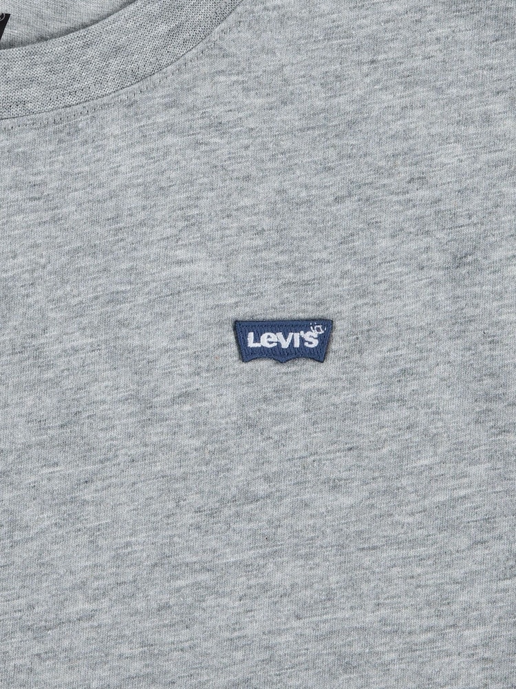 Levi's® Dark Blue Batwing Chest Logo Short Sleeve T-Shirt - Image 4 of 4 Levi's® Dark Blue Batwing Chest Logo Short Sleeve T-Shirt - Image 4 of 4