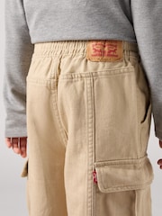 Levi's® Natural Floral Print Twill High Rise Baggy Cargo 100% Cotton Jeans - Image 3 of 11