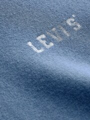 Levi's® Blue Varsity Collegiate Logo Back Print Hoodie - Image 4 of 4