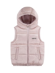 Levi's® Pink Reversible Logo Gilet - Image 1 of 3