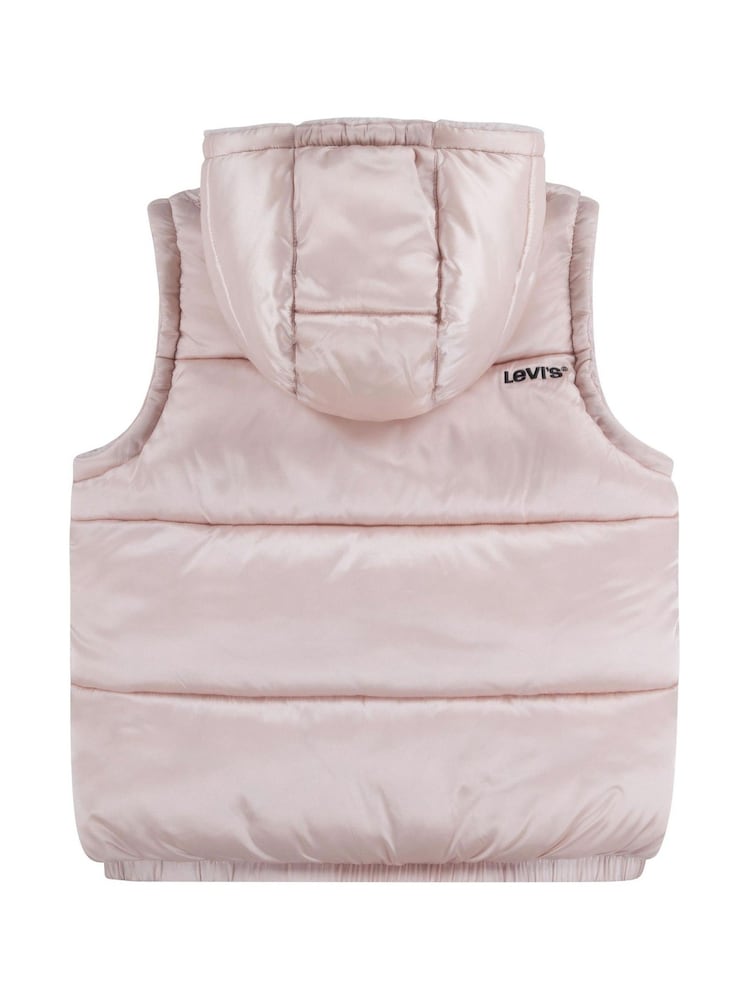 Levi's® Pink Reversible Logo Gilet - Image 2 of 3