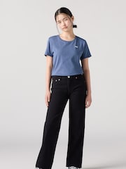 Levi's® Black Wide Leg Jeans - Image 1 of 8