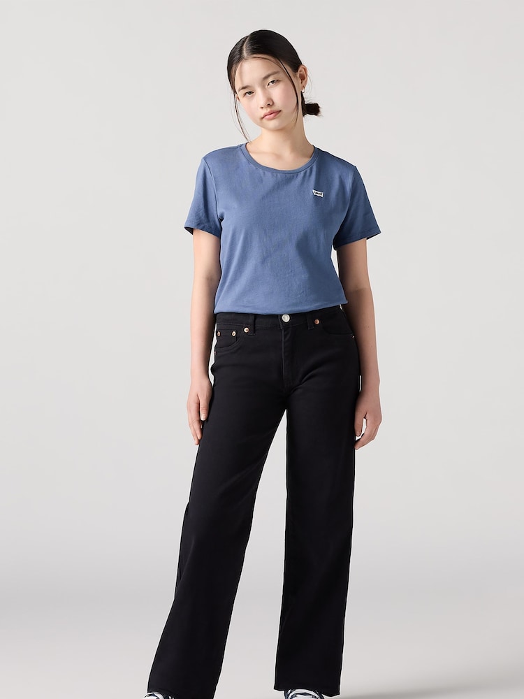 Levi's® Black Wide Leg Jeans - Image 1 of 8