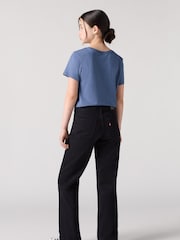 Levi's® Black Wide Leg Jeans - Image 2 of 8