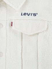 سترة فرو صناعي شيربا طراز Trucker تلبيس قصير من ®Levi's - صورة 10 من 11