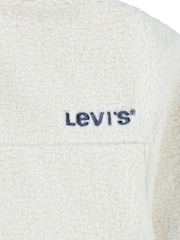 سترة فرو صناعي شيربا طراز Trucker تلبيس قصير من ®Levi's - صورة 9 من 11
