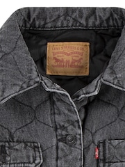 سترة دنيم طراز Trucker من القطن 100% بقصّة واسعة مبطنة من ®Levi's - صورة 6 من 8