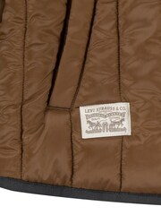 Levi's® Black Logo Reversible Quilted Jacket - Image 16 of 17