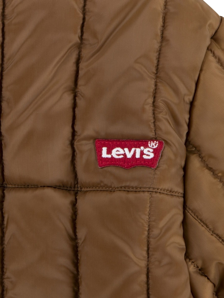 Levi's® Black Logo Reversible Quilted Jacket - Image 17 of 17