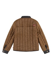 Levi's® Black Logo Reversible Quilted Jacket - Image 9 of 17