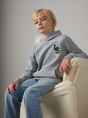 Levi's Grey Varsity Letters Chest Logo Hoodie - Image 1 of 5
