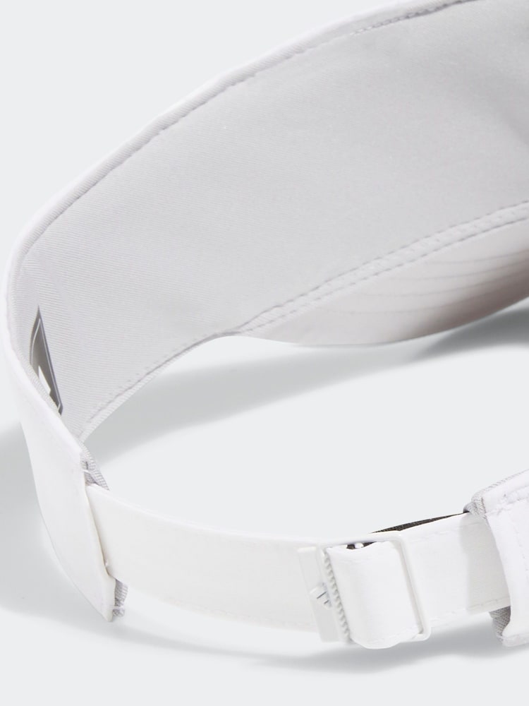 adidas Golf Tour Gingham White Ground Visor - Image 4 of 4 adidas Golf Tour Gingham White Ground Visor - Image 4 of 4