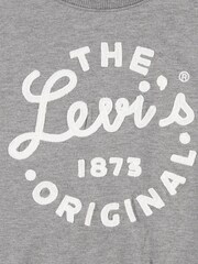 Levi's® Grey Western Cowgirl Logo Long Sleeve T-Shirt - Image 6 of 7