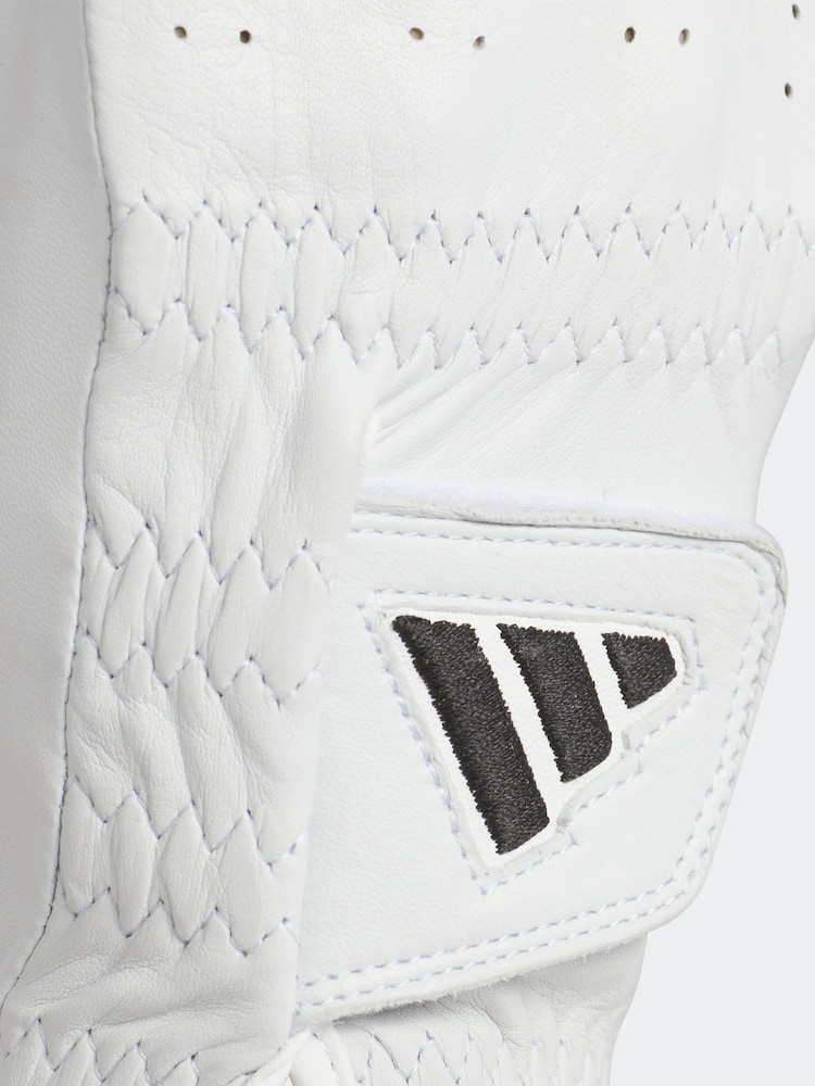 adidas Golf Pro Leather Single White/Black Gloves - Image 3 of 4