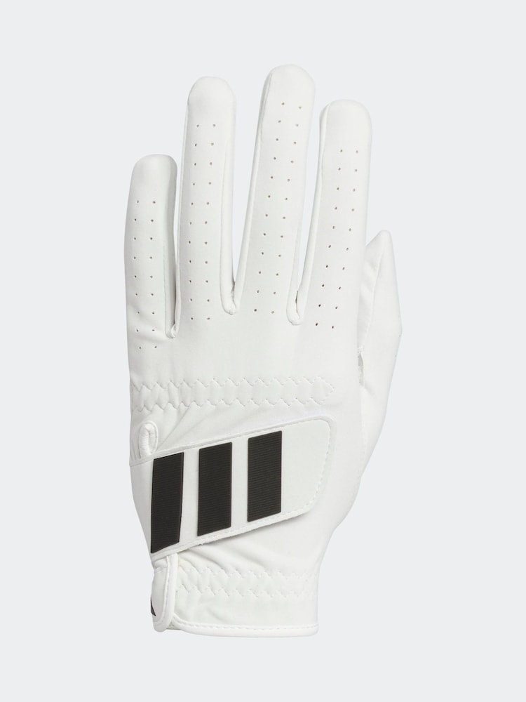 adidas Golf Single Pro 25 White/Black Gloves - Image 1 of 4