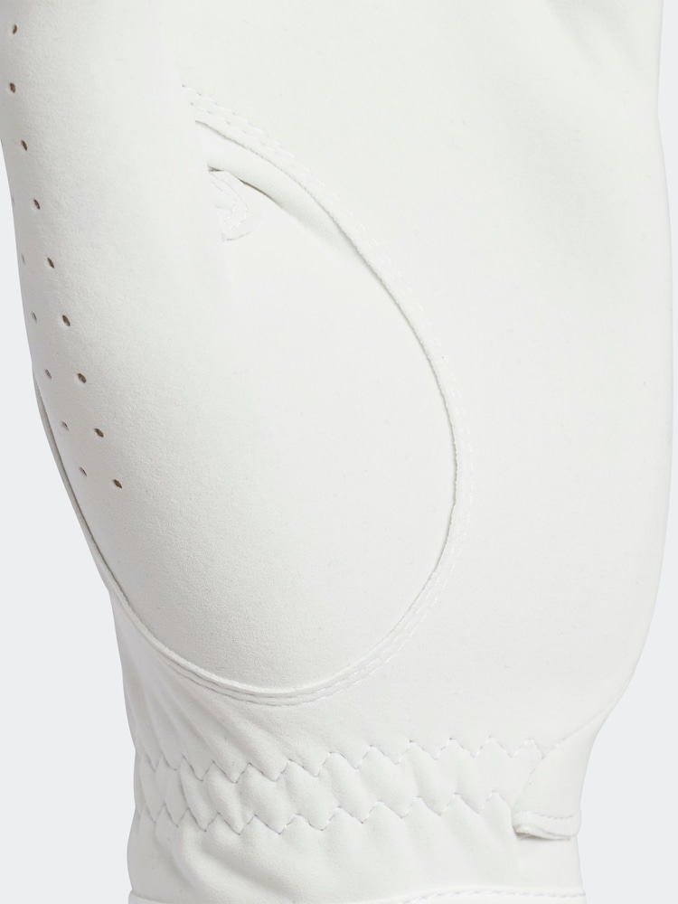 adidas Golf Single Pro 25 White/Black Gloves - Image 4 of 4