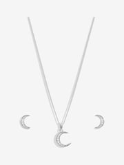 Simply Silver Silver Tone 925 Cubic Zirconia Heart Charm Stretch Bracelet - Image 3 of 3