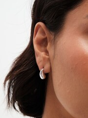Simply Silver Silver Tone 925 Polished Small Teardrop Earrings - Image 3 of 3