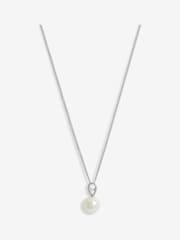 Simply Silver Silver Tone 925 Cubic Zirconia Cushion Set With Gift Boxed - Image 2 of 4