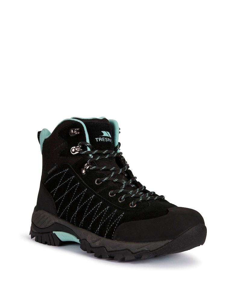 Trespass Female Torri Hiking Black Boots - Image 2 of 3
