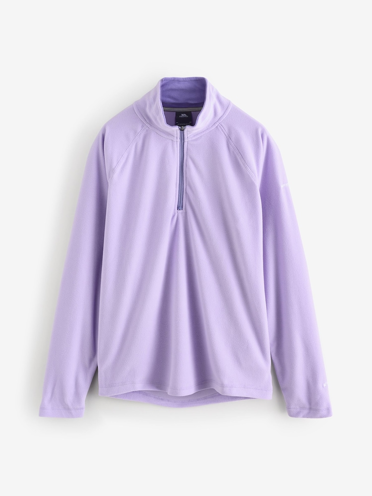 Trespass Purple Skylar Knitted Micro Fleece - Image 5 of 5