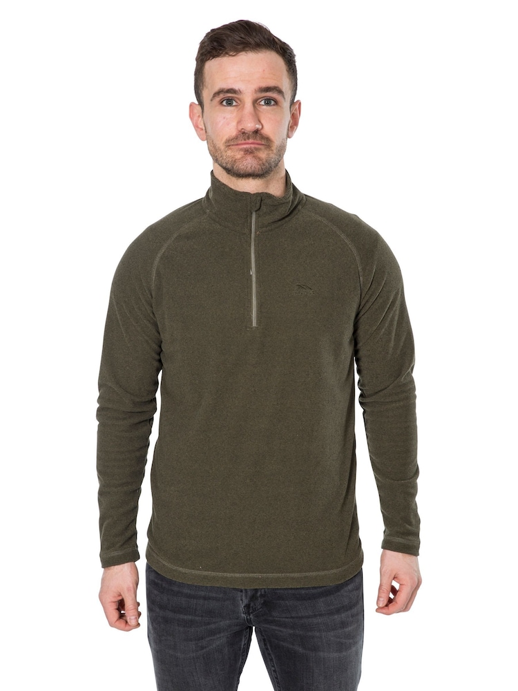 Зеленый - Trespass Mens Keynote AT100 Fleece - Image 1 of 7