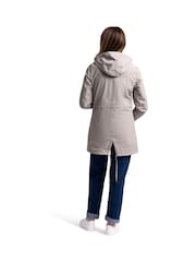 Trespass Female Grey Pavlina Rain Jacket TP75 - Image 5 of 8