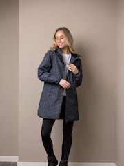 Female Parched Rainwear Black Jacket TP75 - Image 2 of 4