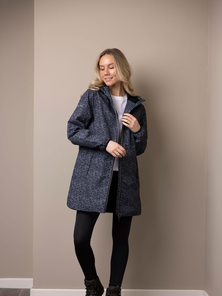 Female Parched Rainwear Black Jacket TP75 - Image 2 of 4