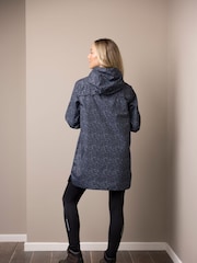 Female Parched Rainwear Black Jacket TP75 - Image 3 of 4