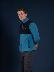 Trespass Male Blue Falkenham Fleece - Imagen 4 de 5