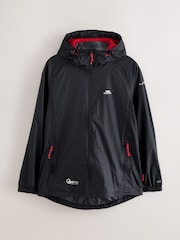 Trespass Unisex Qikpac Packaway Black Jacket - Image 1 of 2