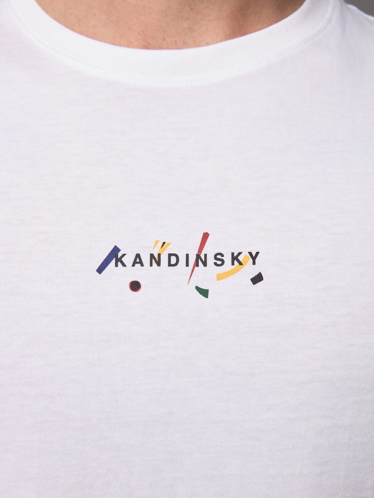 білий Kadinsky - Стандартний крій - Футболка з ліцензією художника - Image 4 of 9