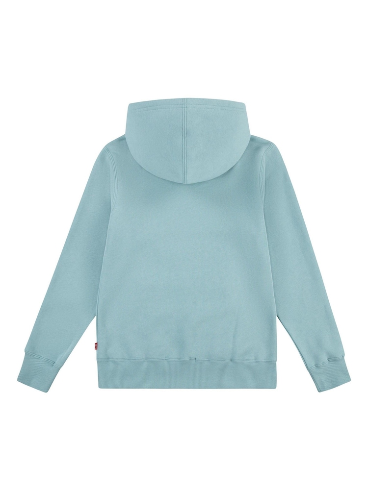 Levi's® Dark Blue Chest Batwing Logo Hoodie - Image 2 of 4