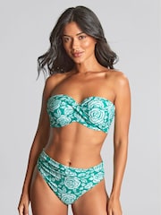 Panache Green Ella Twist Bandeau Bikinis - Image 2 of 7