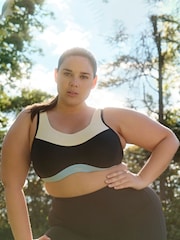 Panache Sculptresse Upbeat NonPadded Sports Black Bra - Image 1 of 6