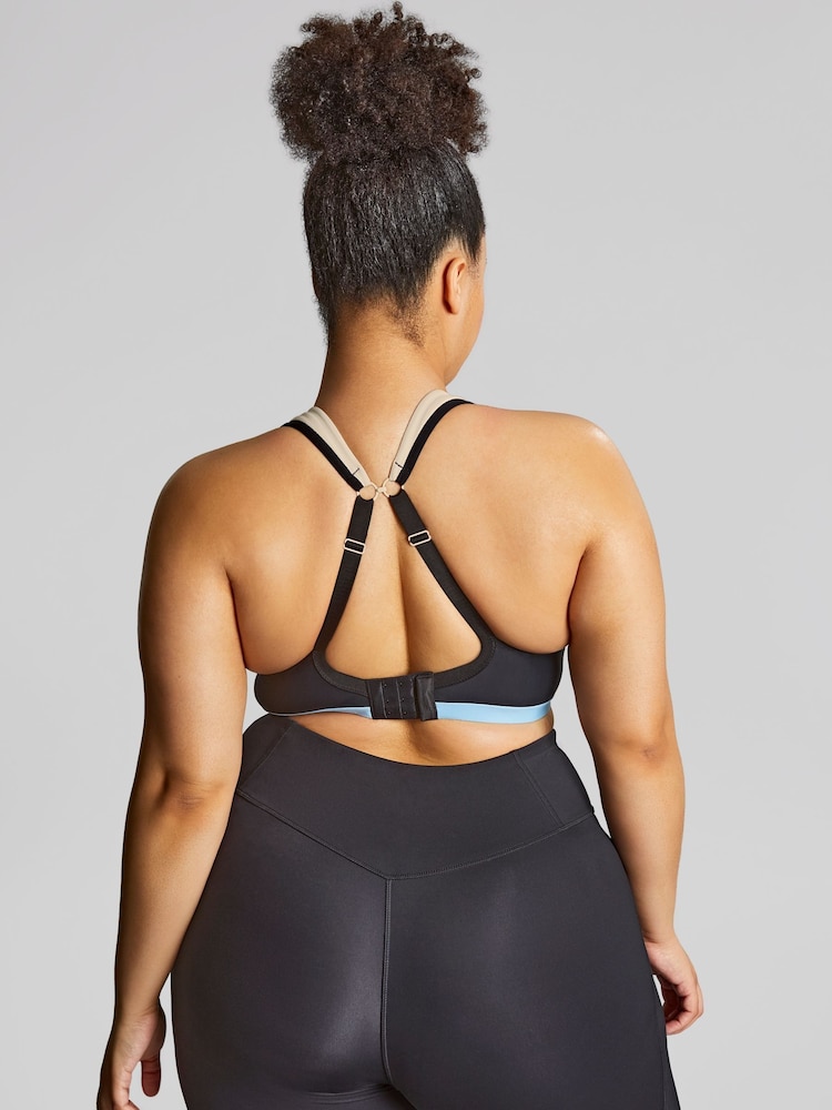 Panache Sculptresse Upbeat NonPadded Sports Black Bra - Image 2 of 6