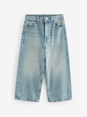 Blue Super-wide Fit Authentic 100% Cotton Jeans (3-16yrs) - Image 3 of 6