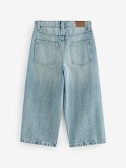 Blue Super-wide Fit Authentic 100% Cotton Jeans (3-16yrs) - Image 4 of 6