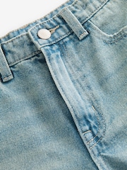 Blue Super-wide Fit Authentic 100% Cotton Jeans (3-16yrs) - Image 5 of 6