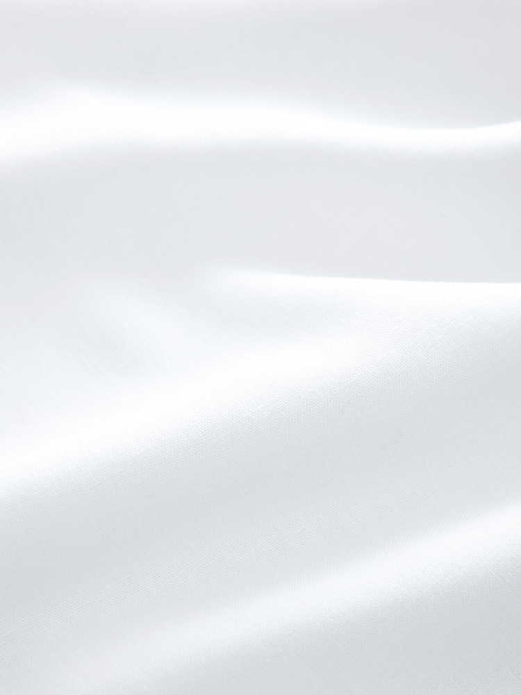 Blanco - Pantalones de pernera ancha con lino - Imagen 7 de 7 Blanco - Pantalones de pernera ancha con lino - Imagen 7 de 7