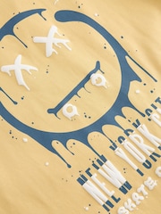 رمادي فحمي - حذاء تزلج - حزمة من 3 قطع تيشرت بكُم قصير بتلبيس مريح مزيَّن بطبعة جرافيك (3-16سنوات) - صورة 8 من 8