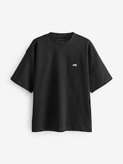 self. Black 100% Cotton Oversized Heavyweight T-Shirt - Image 8 of 9