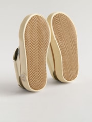 Neutral Standard Fit (F) Touch Fastening Chevron Trainers - Image 6 of 6