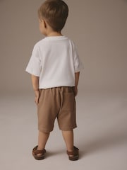 Monochrome Short Sleeve T-Shirts & Joggers Set 2 Pack (3mths-7yrs) - Image 3 of 13