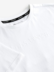 Camiseta de algodón 100 % con bordado en la espalda para niñas de smALLSAINTS - Imagen 7 de 8